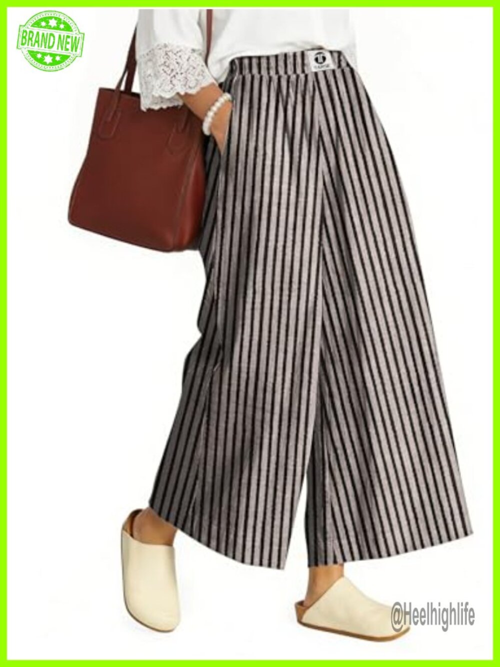 Linen Wide Leg Palazzo Pants High Waisted Drawstring Flowy Lounge